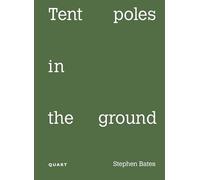 Tent poles in the ground