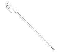 Tent Stakes, Heavy Duty Camping Spikes, Stainless Steel Ground Anchors, 20cm/30cm, Portable Canopy Fixing Pegs, Securing Tents on Yard, Beach, and Lawn