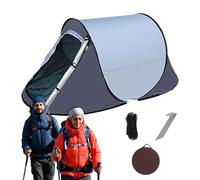 Tent, Waterproof Outdoor Camping Shelter, Sunscreen Automatic Setup, 1-2 Person, 85.83x40.94x39.37 inches, Instant Family Tents Versatile Ideal for Hiking & Traveling