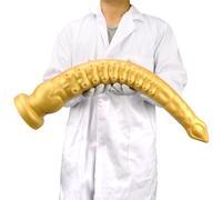 Tentáculo Consolador Anal Plug Extra Largo Flexible Silicona Butt Plug Consolador Realista con Potente Ventosa Vagina Anal Camilla Masturbación Erótico Juguete Sexual para Hombres y Mujeres(L)