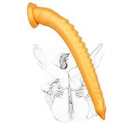 Tentakle Anal Plug Anal Consolador Butt Plug con Ventosas Silicona Líquida Extra Largo Expansión del Ano Masajeador de Próstata Estimulador del Punto G Masturbación Juguete Sexual para Hombres(L)