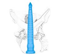 Tentakle Anal Plug Anal Consolador Butt Plug con Ventosas Silicona Líquida Extra Largo Expansión del Ano Masajeador de Próstata Estimulador del Punto G Masturbación Juguete Sexual para Hombres(Size:M)