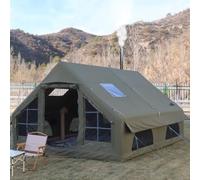 TentHome Tienda de Campaña para 4-6 Personas Inflable, Tienda de campaña Hinchable Grande Familiar Montaje Rapido y Fácil, Camping Tiendas de Campaña 4 Estaciones, Glamping Lujo Altas