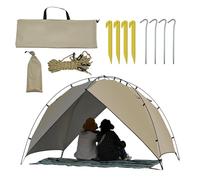Tents for Camping, Easy Setup Outdoor Camping Tent, Polyester Instant Shelter Shade Canopy for Family, Adult, Beach, Patio, Deck, Picnic, Travel, Festival, Outdoor Activities, 240x160x140cm