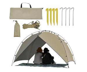 Tents for Camping, Portable Easy Setup Family Tent, Instant Shelter 17.32x5.12x5.12 inches, Lightweight Waterproof Fabric, Foldable Design, Ideal for Porch Deck, Backpacking