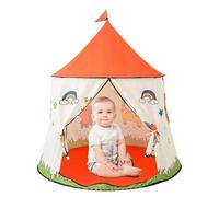 Tents for Kids, Camping Castle Playhouse, 53.15x43.31 Inches Fun Indoor Outdoor Tent for Birthday Gift Play Center for Boys and Girls, Foldable Pop-Up Tent for