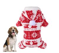 Tenue de Noël pour Chien, Pull de Noël pour Chien en Tricot Chaud, Tenue d'hiver pour Chat, Costume de Noël pour Petits et Grands Chiens