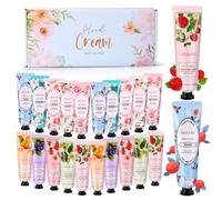 Tenuiskft - Crema de manos (20 unidades), crema hidratante para manos, crema para pies, crema de manos, set de regalo para mujeres, hombres, cumpleaños, Navidad, Año Nuevo,