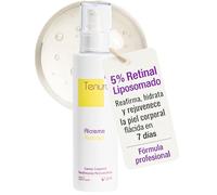 TENURAL Alcream - Crema Reafirmante Corporal Antiflacidez con Retinal 5% Liposomado, Ácido Hialurónico y Centella - Brazos, Abdomen, Glúteos y Muslos - 200 ml