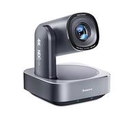 Tenveo Cámara PTZ 4K NDI Seguimiento Automático AI de Personas y Rostros, Zoom Óptico 20X + Digital 8X, Cámara de Transmisión en Vivo IP USB3.0/HDMI/LAN PoE para Iglesias, Videoconferencias