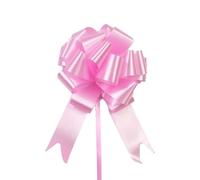 TENVORA Lazo Gigante,Lazo De Gran TamañO 30pcs Pull Bows Cintas Fiesta de Eventos cumpleaños Bricolaje Embalaje Regalo Decoración del Coche la Boda Navidad Arcasa Flor Flor(Pink)