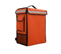 TENVORA Mochila Repartidor Pizza,Bolsa Isotermica 35L Mochila Bolsas De Enfriador Grandes Cake Takeaway Caja Congelador Comida Rápida Pizza Entrega Incubadora(Orange)