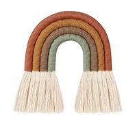TENYELE Adorno para colgar en la pared, diseño de arco iris, hecho a mano, para decoración del hogar, para enfermera, tapiz grande para colgar en