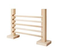 TENYELE Conejos obstáculos para entrenamiento de mascotas, hámster enano y obstáculo, juego de madera para juego interactivo, juguete para mascotas pequeñas, saltos