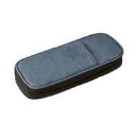 TENYELE Estuche expandible para lápices de gran capacidad, bolsa de doble capa para bolígrafos, bolsa de viaje para brochas de maquillaje para estudiantes y niños, bolsa creativa profesional para
