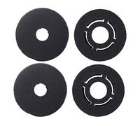 TENYELE Juego de 8 clips de fijación para alfombras de coche, abrazaderas de sujeción de suelo, fundas de soporte de suelo, kit de retención antideslizante, accesorios resistentes para coche