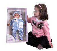 Teo 45Cm Muñeca Recién Nacido Perfume En Caja Con Chupete Original