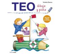 Teo dibuja y pinta: ¡Aprende a dibujar las formas! (Aprende con Teo)