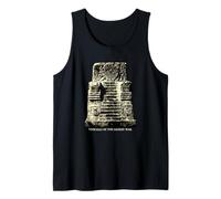 Teocalli de la Guerra Sagrada Azteca Antigua Mesoamérica Camiseta sin Mangas