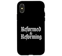 Teología de la Reforma Reformada y Reformando el Diseño Cristiano Carcasa para iPhone X/XS