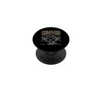 Teología reformada Coram Deo Christian Fire Dove Faith Design PopSockets PopGrip Adhesivo