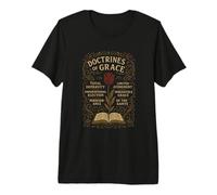 Teología Reformada Doctrinas de Gracia Tulipán Calvinismo Diseño Camiseta Premium