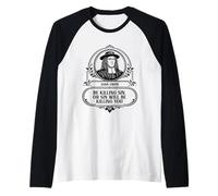 Teología reformada John Owen Be Killing Sin Cita Camiseta Manga Raglan