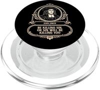Teología reformada John Owen Be Killing Sin Cita PopSockets PopGrip para MagSafe
