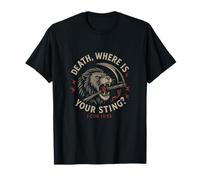 Teología Reformada Muerte ¿Dónde está tu aguijón 1 Cor 15:55 Camiseta