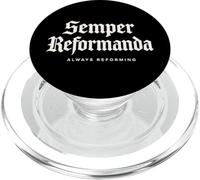 Teología Reformada Semper Reformanda Siempre Reformando PopSockets PopGrip para MagSafe