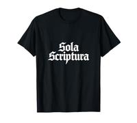 Teología Reformada Sola Scriptura Autoridad Bíblica Diseño Camiseta