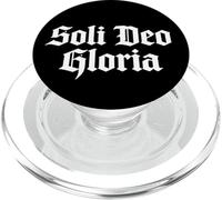 Teología Reformada Soli Deo Gloria Arte Cristiano PopSockets PopGrip para MagSafe