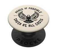Teología Reformada Verdad a Toda Costa Martín Lutero - Negro PopSockets PopGrip Adhesivo