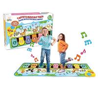 Teorem 68035 Touch - Alfombra musical con luces, sonidos y melodías (100 x 36 cm)