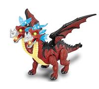 Teorema 66856 Mega Dragón de 2 Cabezas Que Camina con Efectos de Sonido y luz