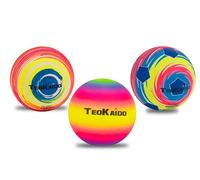 Teorema - Balón de Goma, 50 g, diámetro 14 cm, fantasía Rainbow