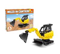 Teorema Click Clack - Mini construcción camión con Caja abatible, 43 Piezas, construcción para niños a Partir de 5 años