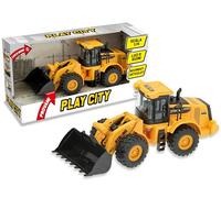 Teorema - Extractor de Juguete para niños (Escala 1:14, con Luces y Sonidos, Movimiento por fracción y Brazo articulado, Pilas Incluidas)