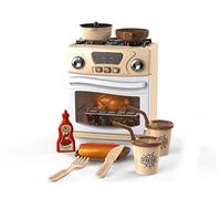 Teorema Giocattoli 66983 - Cocina de Juguete para niños con Horno y Accesorios, Avellana