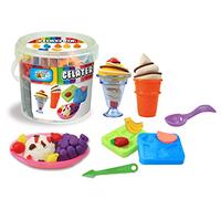 Teorema Giocattoli - Cubo de plastilina de 480 g para niños, Colores Surtidos, 74194.