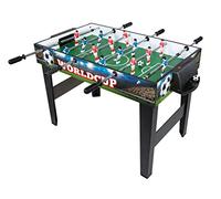 Teorema Giocattoli- Futbolín de Madera, con 2 Bolas de fútbol, con Barras telescópicas, Altura 69 cm, Multicolor (Teorema SRL 67356)