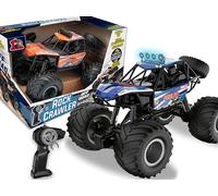 Teorema Giocattoli, Monster Truck Gigante Escala 1:8, Coche teledirigido para niños, Potente Todoterreno RC Car teledirigido con Luces, Sonidos y batería Recargable incluida