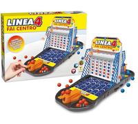 Teorema - Línea 4 Fai Centro, Juego de Sociedad, Juego de Mesa, Desafío de Precisión y Estrategia, 2 Jugadores