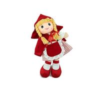 Teorema - Muñeca de Trapo de Carlota de Cuentos de Hadas, muñeca de Tela, Juguete para niños, Altura 30 cm