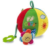 Teorema - Pelota Multicolor multifunción con sonajero, Multicolor, 39329