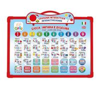 Teorema - Pizarra educativa interactiva para niños, Doble Cara y bilingüe