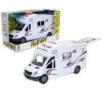 Teorema, Play City Camper Niño, Escala 1:14, Modelos de Furgoneta de Juguete Plegable con Detalles Interiores, Idea de Juego para niños a Partir de 3 años, 27 cm