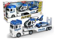 Teorema Play City Tir Camión Policía Con Helicóptero Y Auto