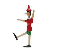 TEOREMA SRL-Pinocchio IN Legno 30 CM 40192 Pinocho Juguetes, Multicolor, Medium
