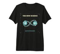 Teoría Cuántica del Enredo Diseño Ciencia Minimalista Camiseta Premium